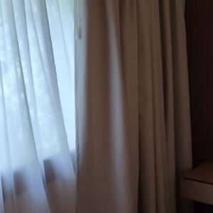 Cortina Voile de Hilo Lola  y  Cortina Blackout Melody Lavable