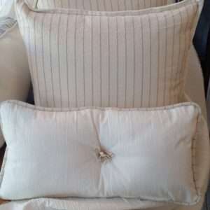 Set de 3 Fundas para almohadones 0.50x0.50mts en Tusor