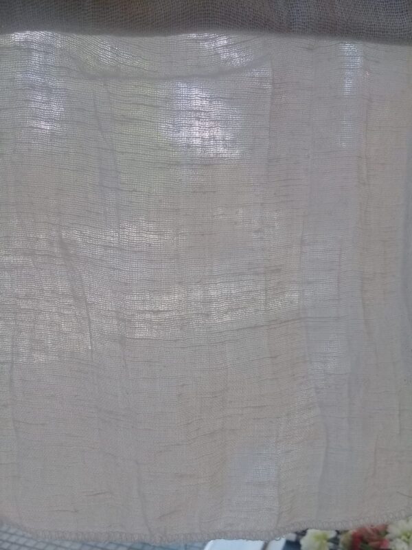Cortina en Organza de Algodon - Imagen 2
