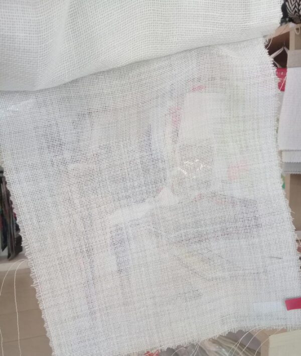 Cortina en Organza de Lino - Imagen 2